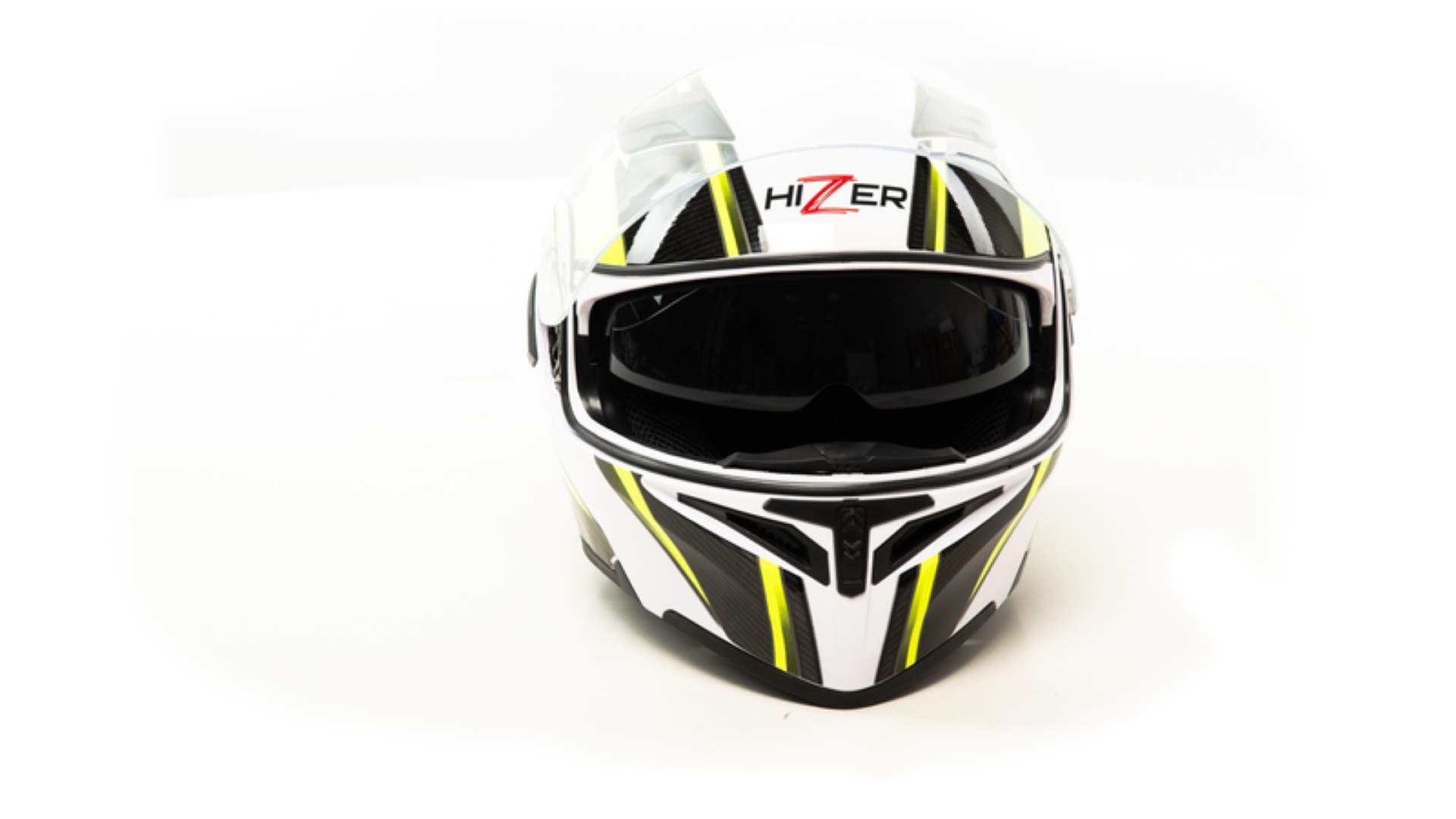 Шлем мото модуляр HIZER J5902 №2 (XL) (2 визора)