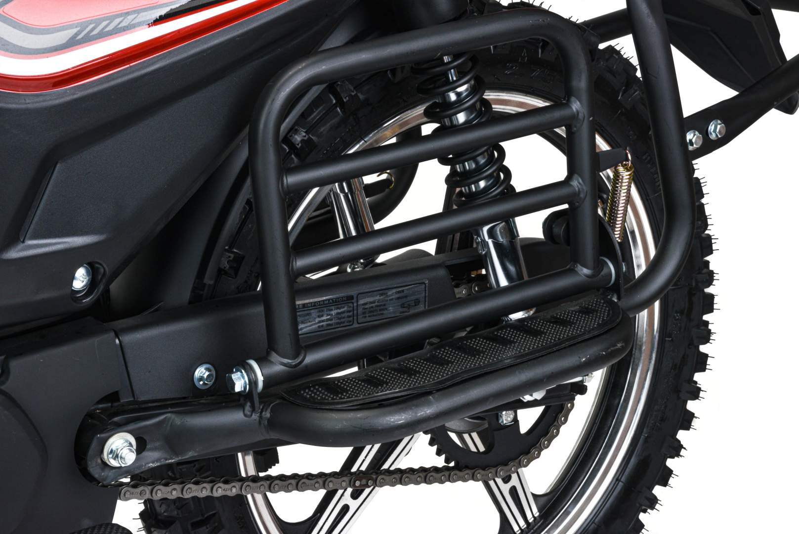 Мопед Motoland Альфа RS Forester 11 (LM48-B) красный (A)