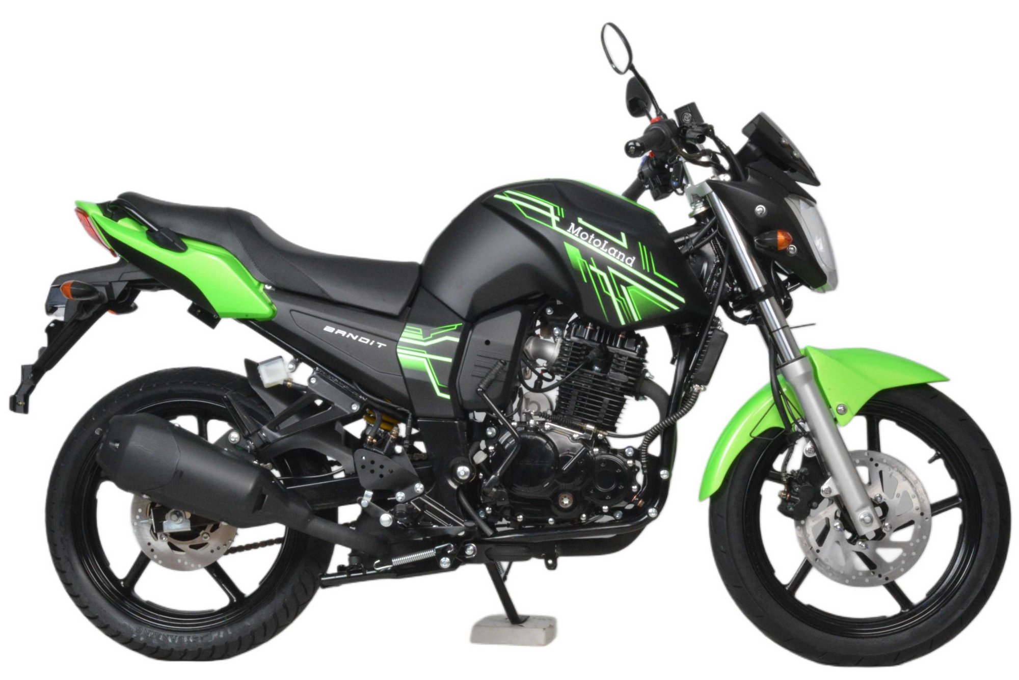Мотоцикл дорожный Motoland BANDIT 300 зеленый Мотоцикл дорожный Motoland BANDIT 300 зеленый