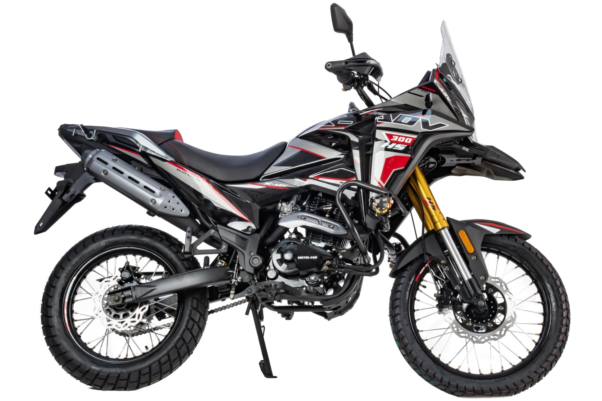 Мотоцикл Кросс 300 ENDURO GARET черный